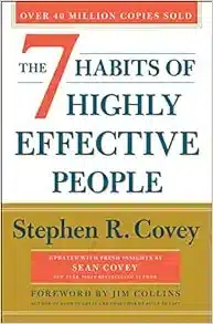 A picture of the book cover for "7 Habits of Highly Effective People"