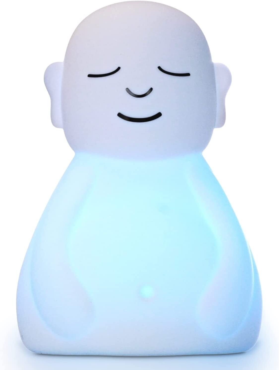 A picture of a Buddha lamp 