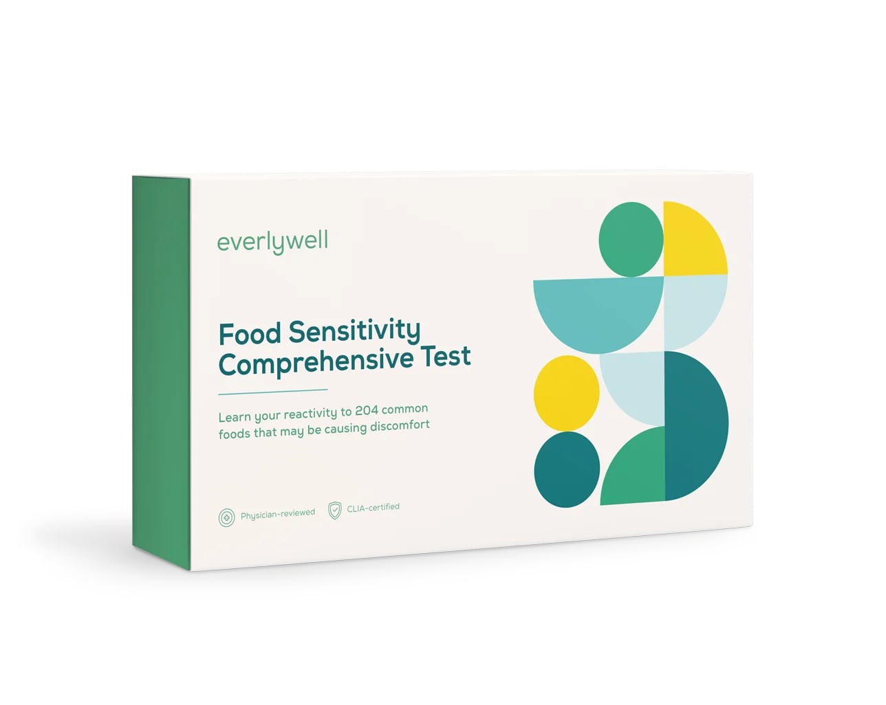 A picture of a food sensitivity testing kit from everlywell