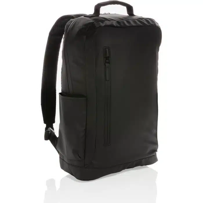 A picture of a black backpack