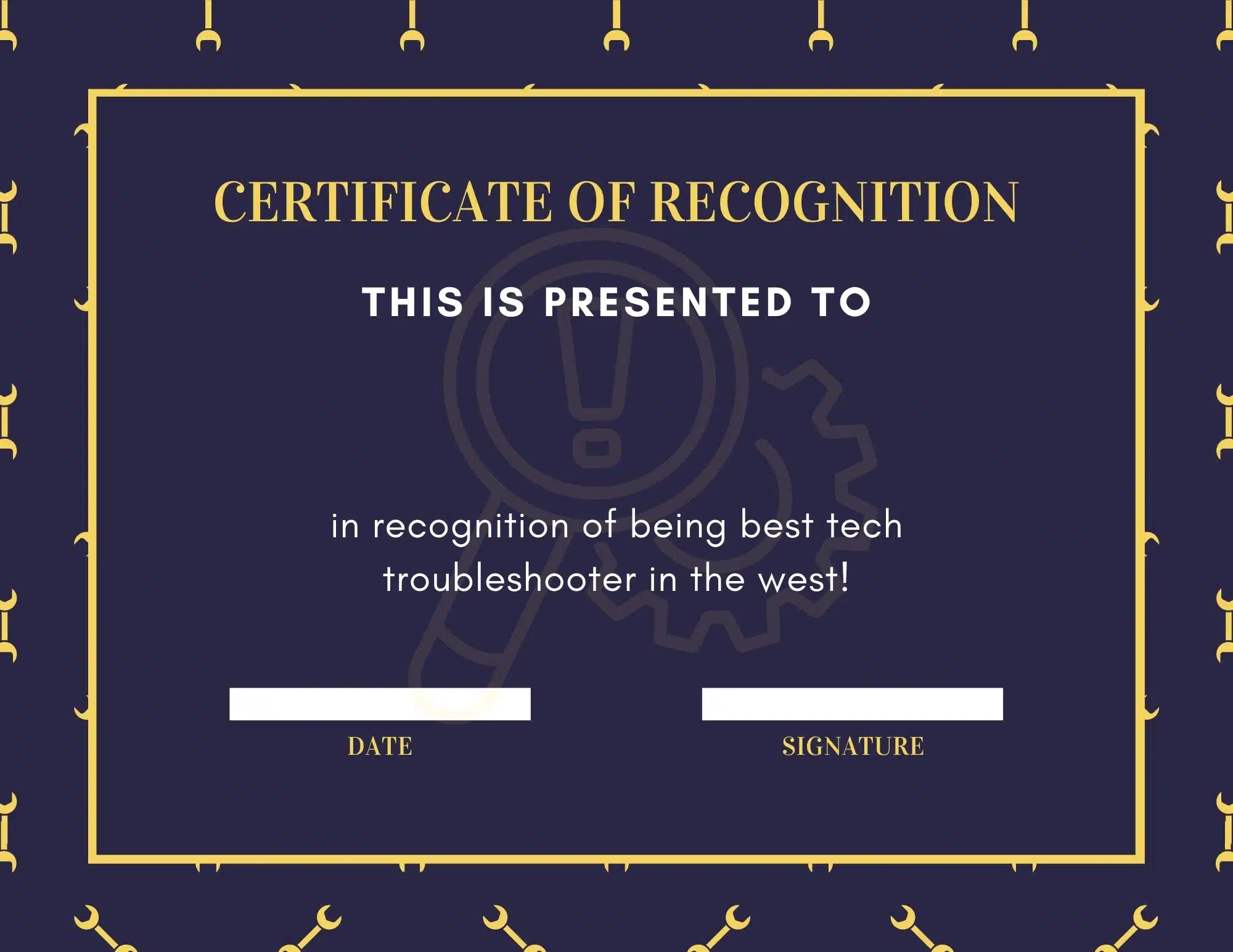 Online Award Certificate 2