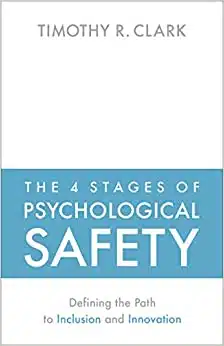 the 4 stages of psychological safety book cover